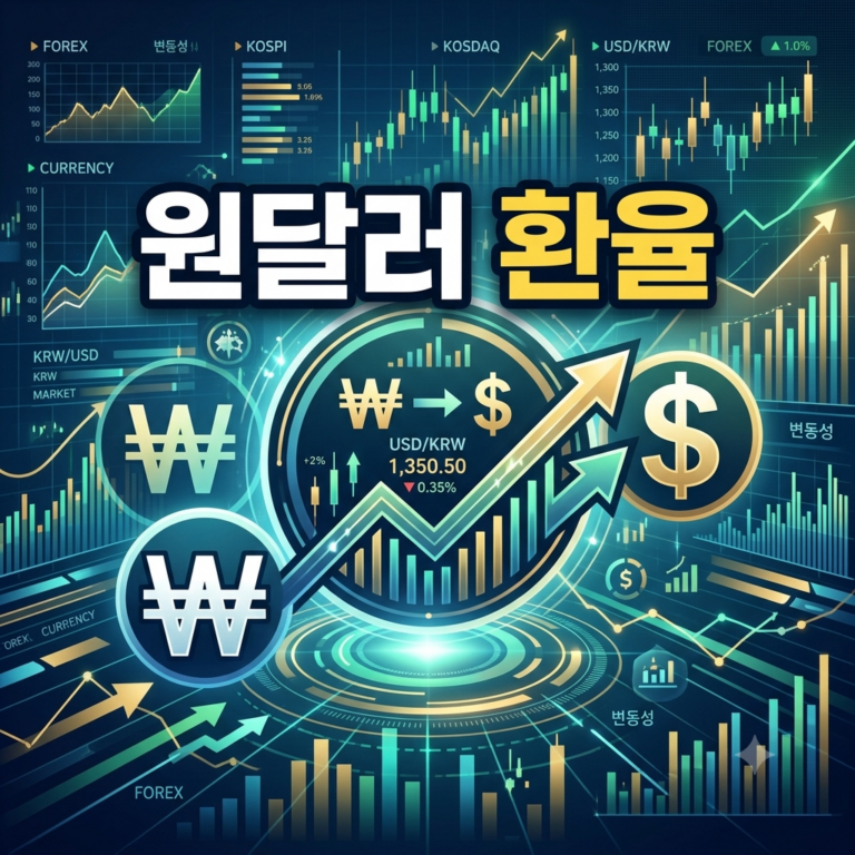 원달러 환율의 기본 개념과 국내 증시 및 외국인 수급에서 중요한 이유 1 원달러