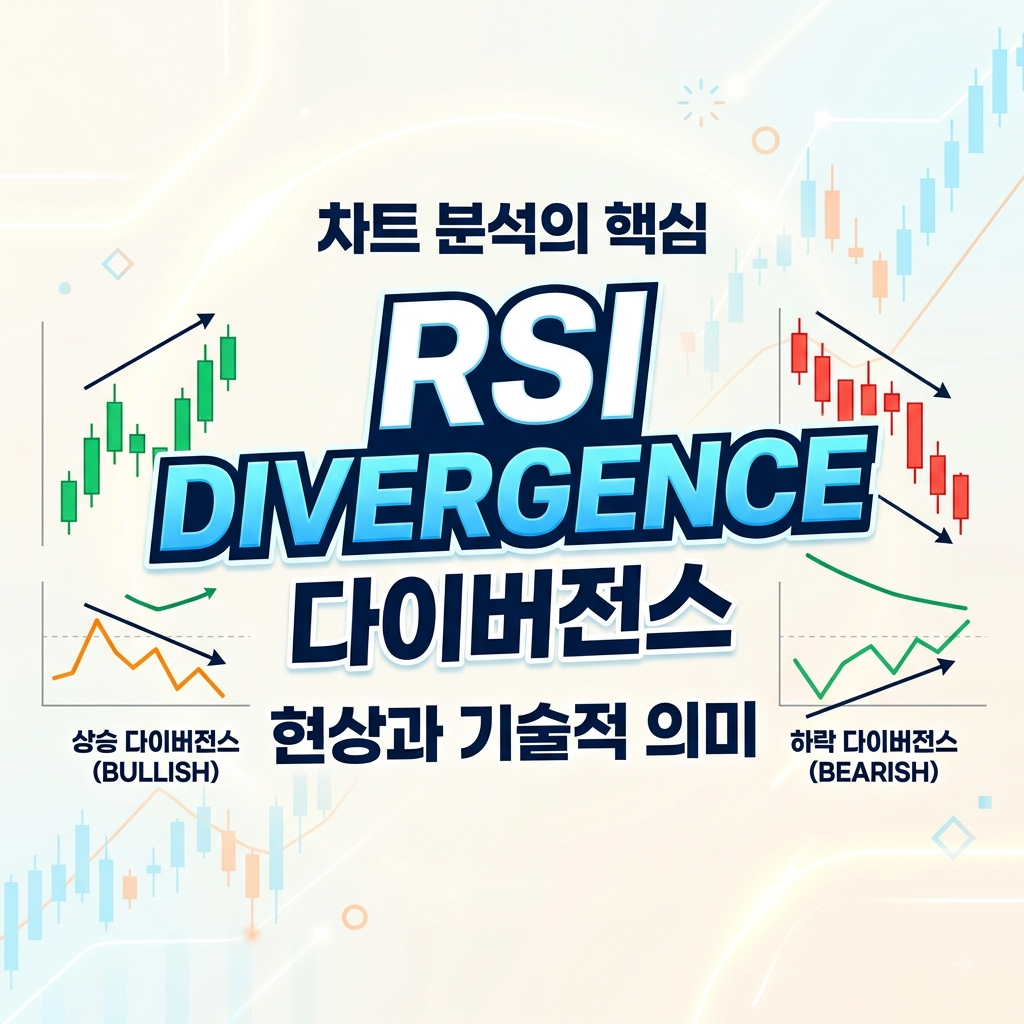 차트 분석에서의 RSI 다이버전스(Divergence) 현상과 기술적 의미 1 image 50