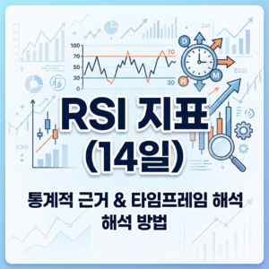 RSI 지표 파라미터(14일) 설정의 통계적 근거 및 타임프레임별 해석 방법 1 rsi3