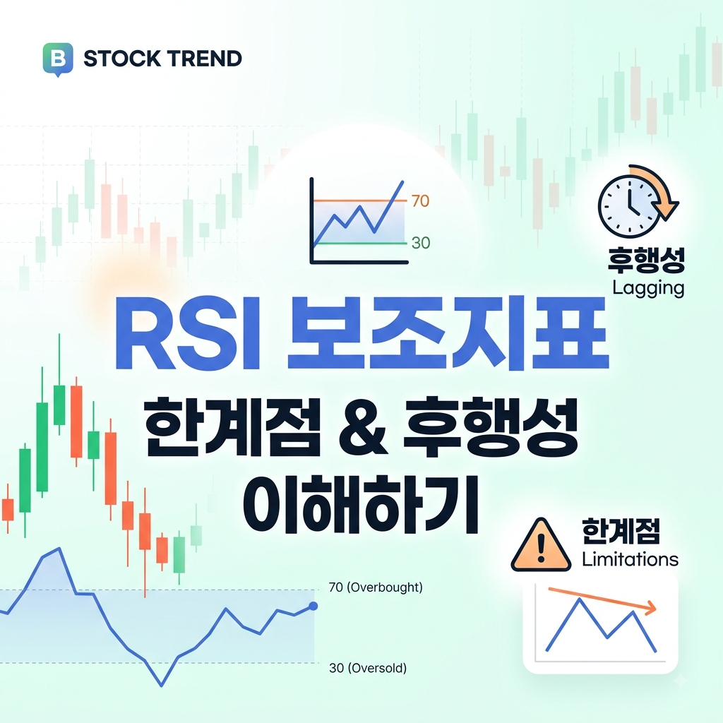 주식 차트 분석 시 RSI 보조지표가 가지는 한계점과 후행성의 이해 1 rsi4