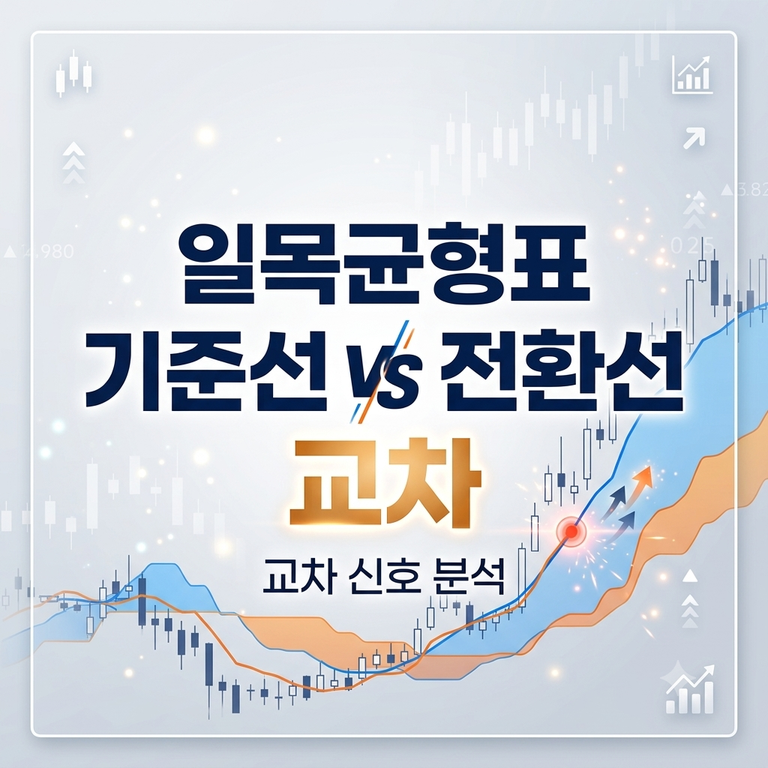 일목균형표 기준선과 전환선의 교차 현상에 대한 기술적 고찰 7 기준선
