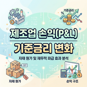 기준금리 변화가 제조업의 자재 원가 산정 및 손익(P&L) 구조에 미치는 재무적 파급 효과 분석 4 손익