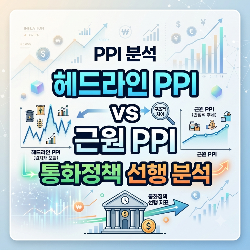 헤드라인 PPI와 근원PPI의 구조적 차이 및 통화정책 기조 선행 분석 1 image 89