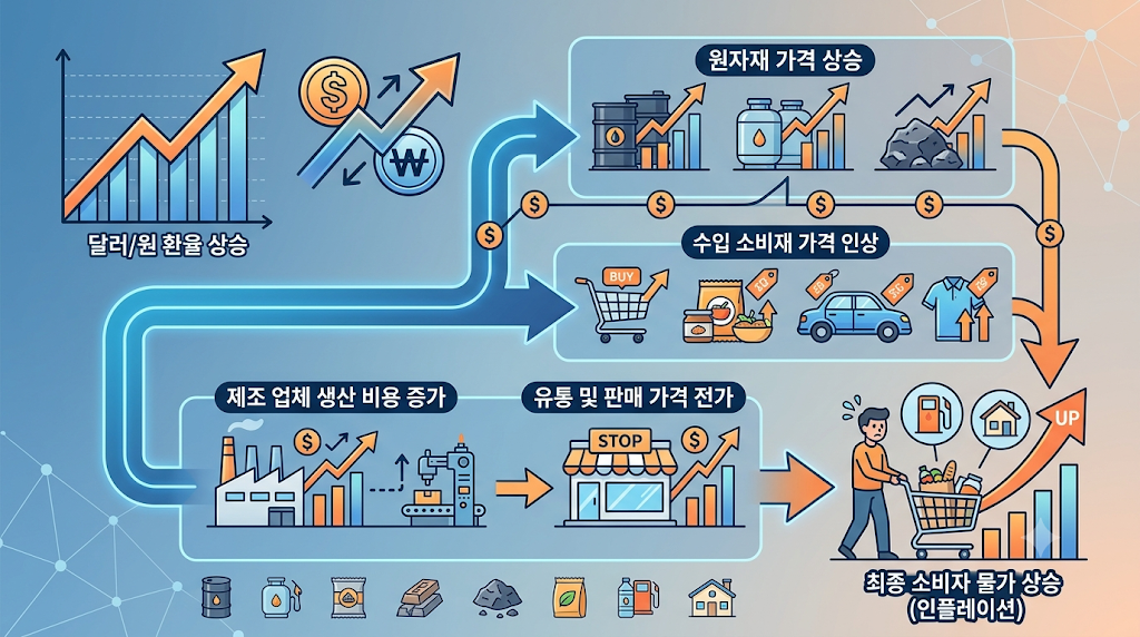 환율 상승(원화 약세)이 수입 물가와 국내 인플레이션에 미치는 파급 효과 2 image 9