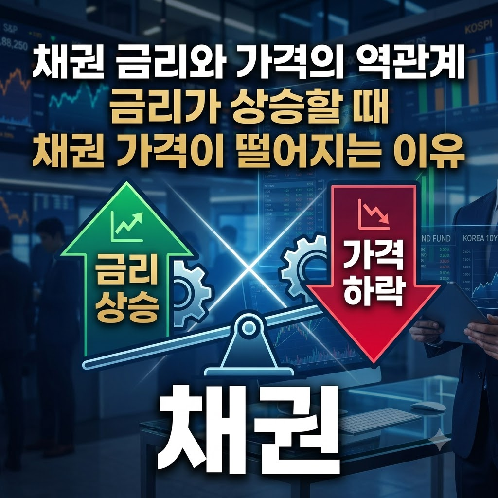 채권 금리와 가격의 역관계: 금리가 상승할 때 채권 가격이 떨어지는 이유 1 image