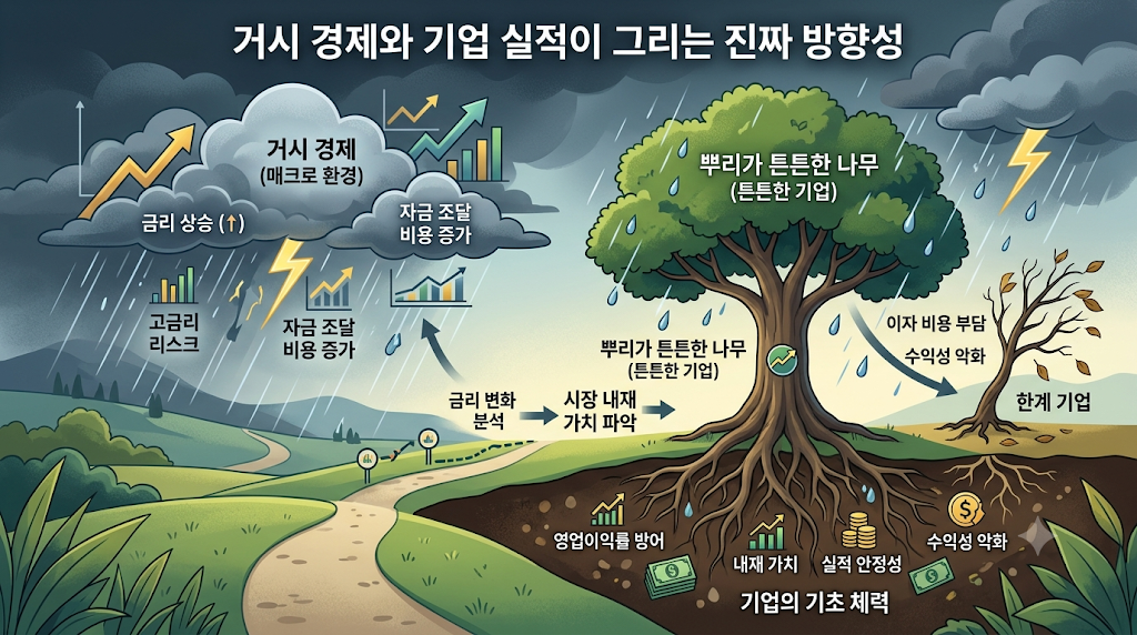 맹목적인 차트 지지선 분석 vs 금리·실적을 융합한 분석, 하락장 리스크 관리의 차이 3 image 12