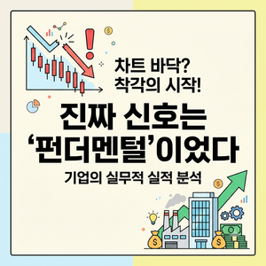 하락장의 끝은 차트가 알려주는 줄 알았는데… 기업의 실무적 펀더멘털이 먼저였습니다 9 fundamental