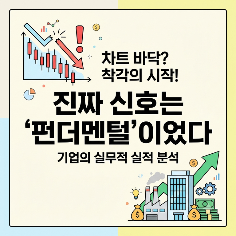 하락장의 끝은 차트가 알려주는 줄 알았는데… 기업의 실무적 펀더멘털이 먼저였습니다 9 fundamental
