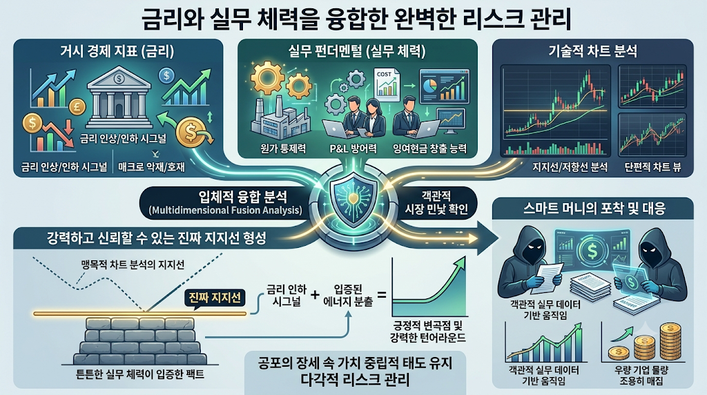 맹목적인 차트 지지선 분석 vs 금리·실적을 융합한 분석, 하락장 리스크 관리의 차이 2 image 33