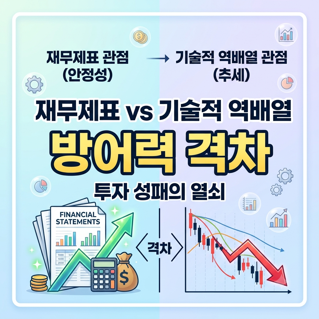 기업 재무제표만 보는 관점 vs 기술적 역배열 추세를 함께 보는 관점, 방어력의 격차 1 image 44
