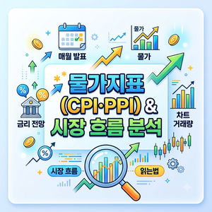 매월 발표되는 물가지표(CPI·PPI) 따라가기, 금리 전망과 차트 거래량으로 시장 흐름 읽는법 2 image 51