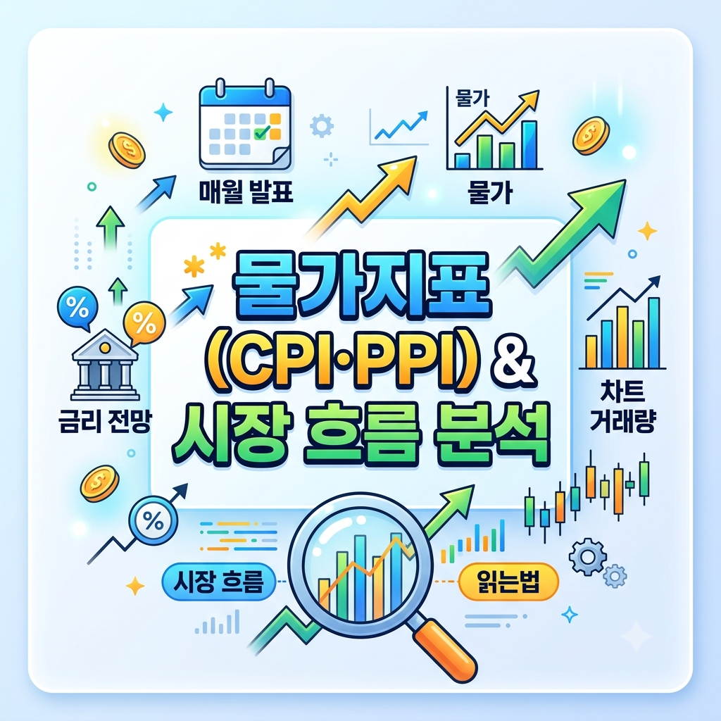 매월 발표되는 물가지표(CPI·PPI) 따라가기, 금리 전망과 차트 거래량으로 시장 흐름 읽는법 1 image 51