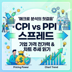 매크로 분석의 첫걸음, CPI와 PPI 스프레드로 기업의 가격 전가력과 차트 추세 읽어내기 1 image 52