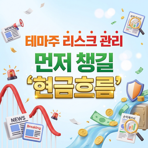 테마주 주가는 뉴스 이슈로만 움직이는 줄 알았는데 ... 리스크 관리를 위해 먼저 챙길 '현금흐름' 5 리스크