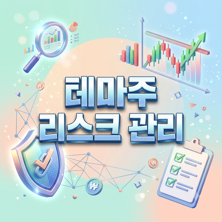 정책 테마주 리스크 줄이려면 오늘부터 "이 3가지" ... 매크로·원가구조·차트 매물대 체크하세요 3 risk